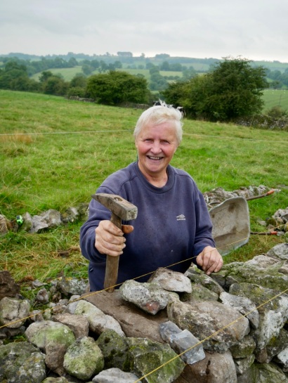 Janet Holt; drystone wall